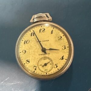 New Haven Vintage Pocket Watch